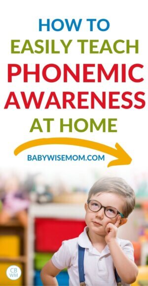 Early Literacy and Phonemic Awareness - Babywise Mom