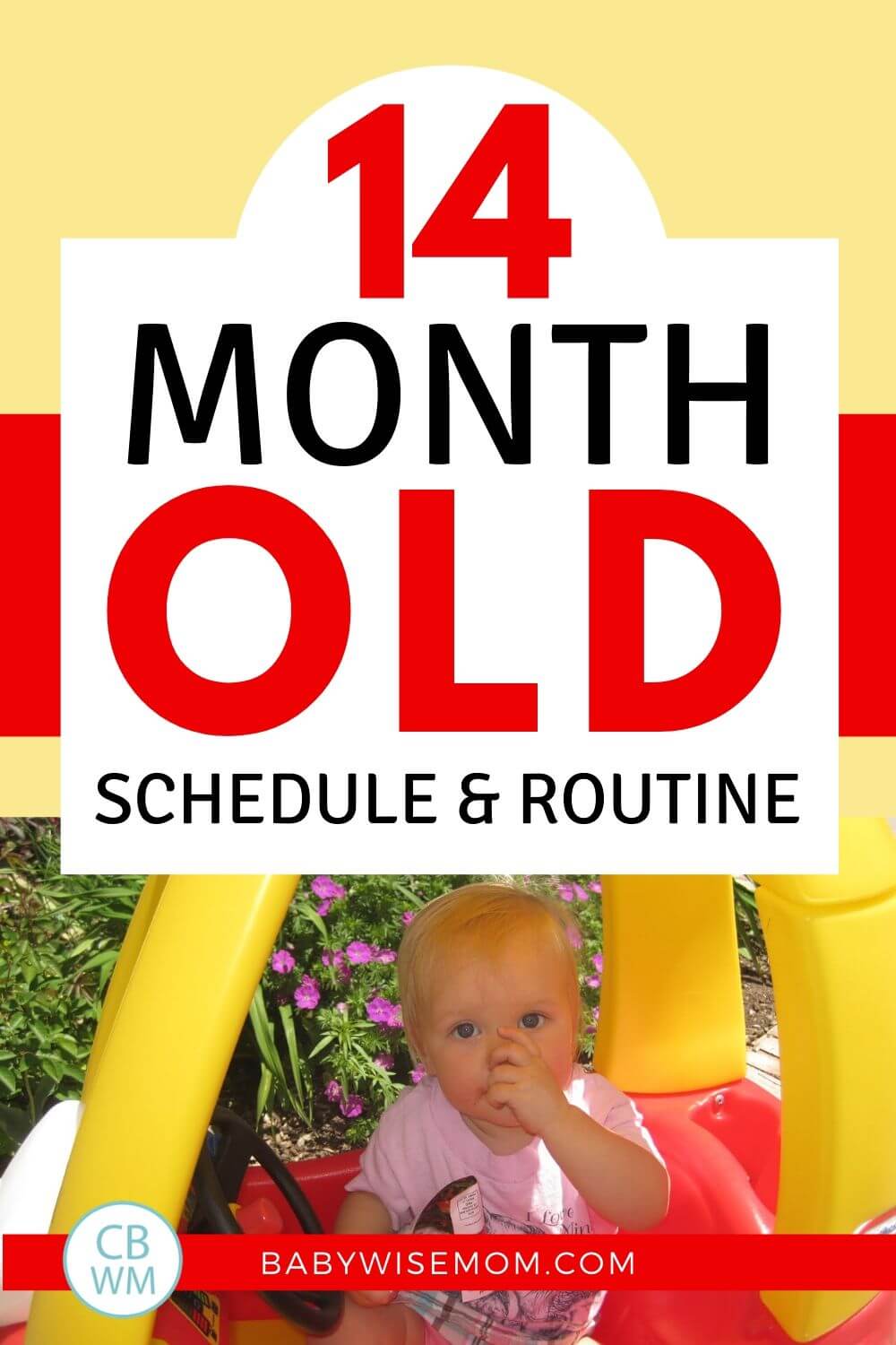 Mckenna Pre Toddler Summary 14 Months Old Babywise Mom