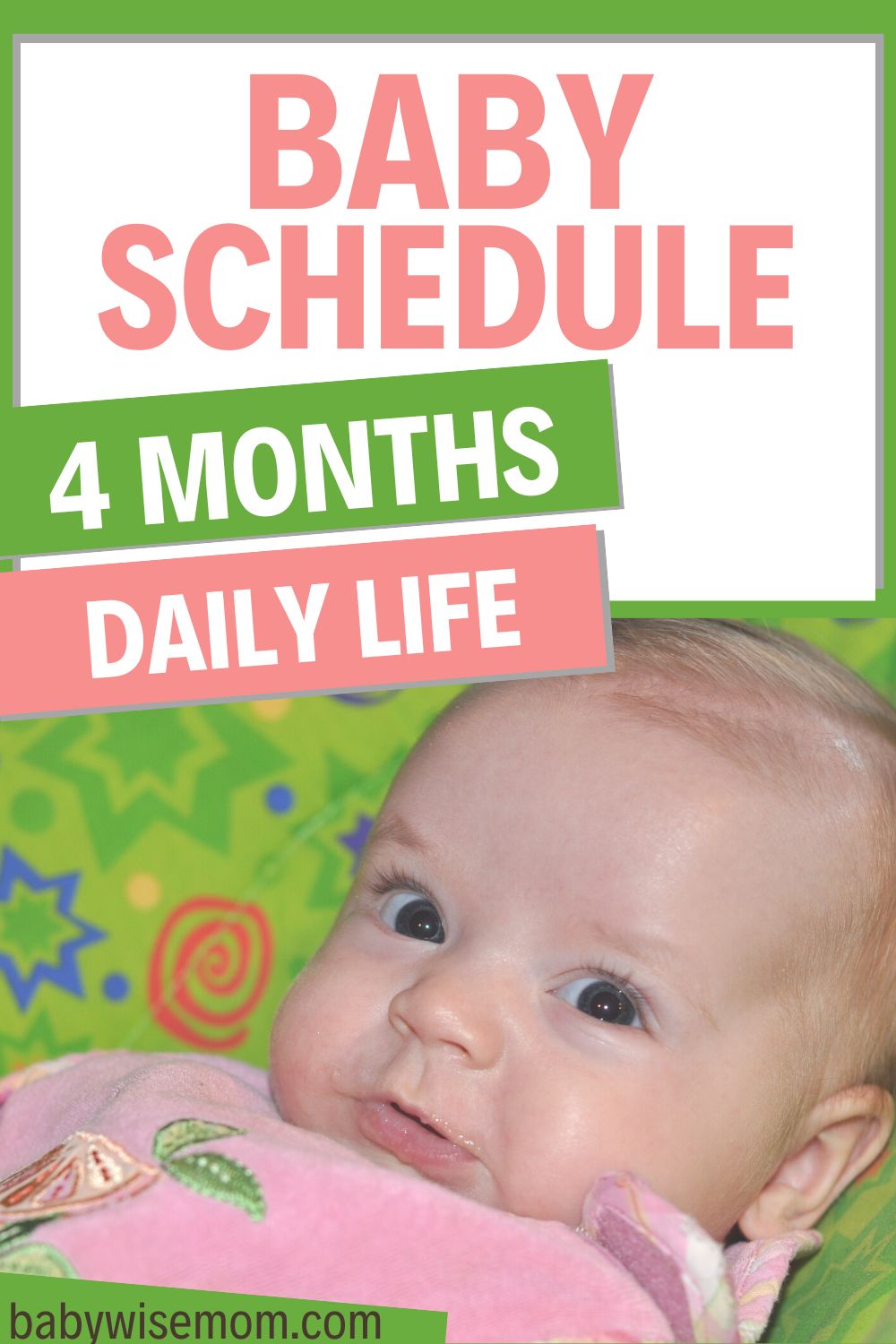 Brinley Baby Summary: Week 18 {Four Months Old} - Babywise Mom