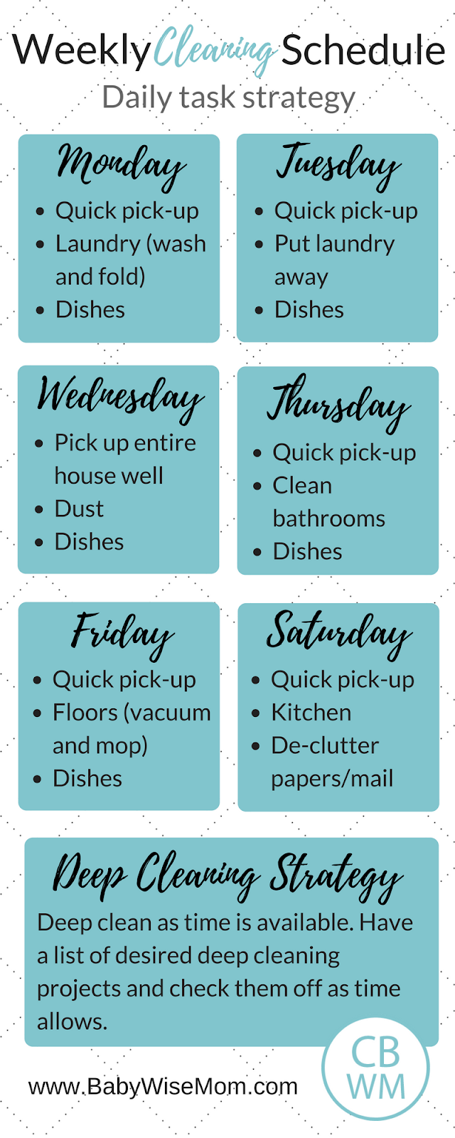 5 Quick Cleaning Tips For Parents 