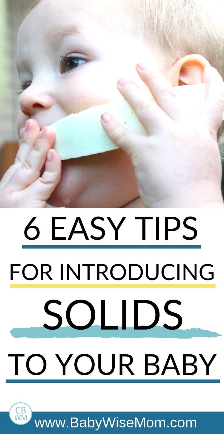 How and when to introduce your baby to solids — THE PEDIATRICIAN MOM