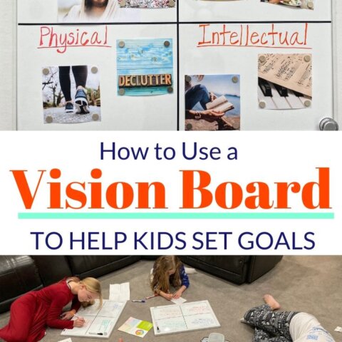 How To Use a Vision Board to Help Kids Set Goals - Babywise Mom