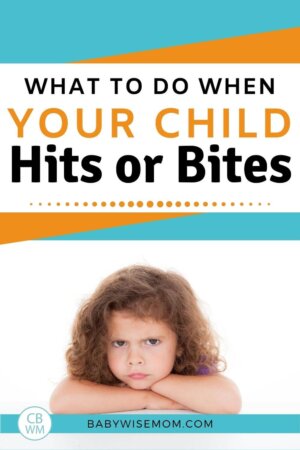 Logical Consequences to Stop Kids Hitting and Biting - Babywise Mom