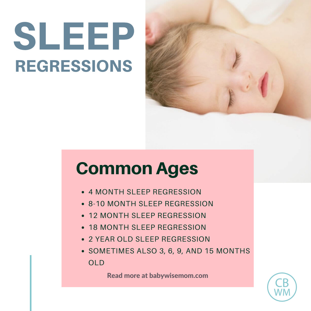Sleep Regressions Causes Ages And What To Do