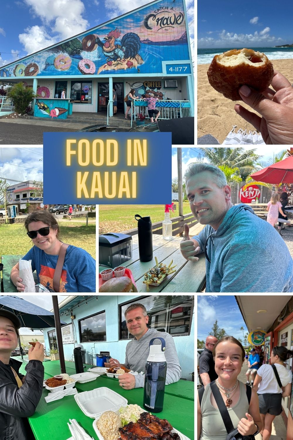 Delicious food to eat in Kauai