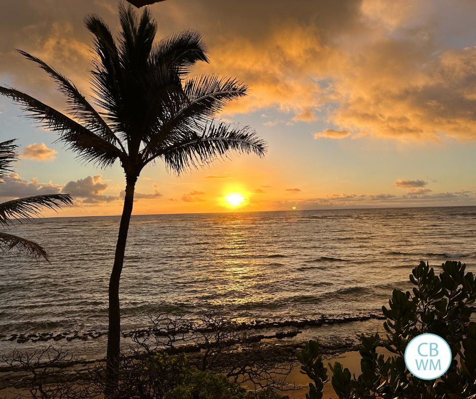 Sunrise in Kapaa Kauai